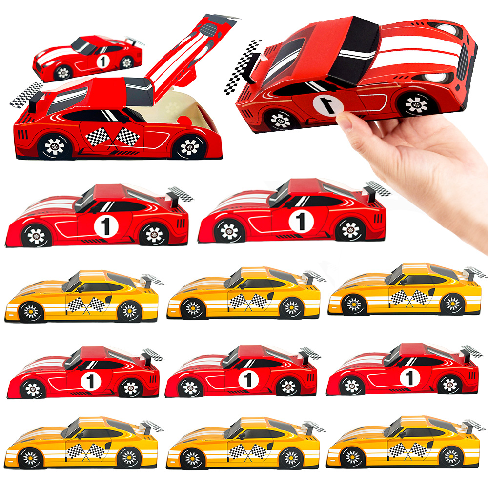 Lighting Mcqueen Decor - 10/20/30 adet Yarış Arabası Tema Hediye