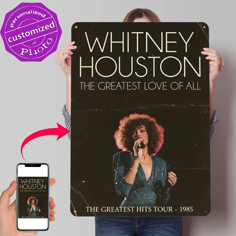 Lighting Decor Houston - Whitney Houston: Tüm Hafif 3D Posterlerin