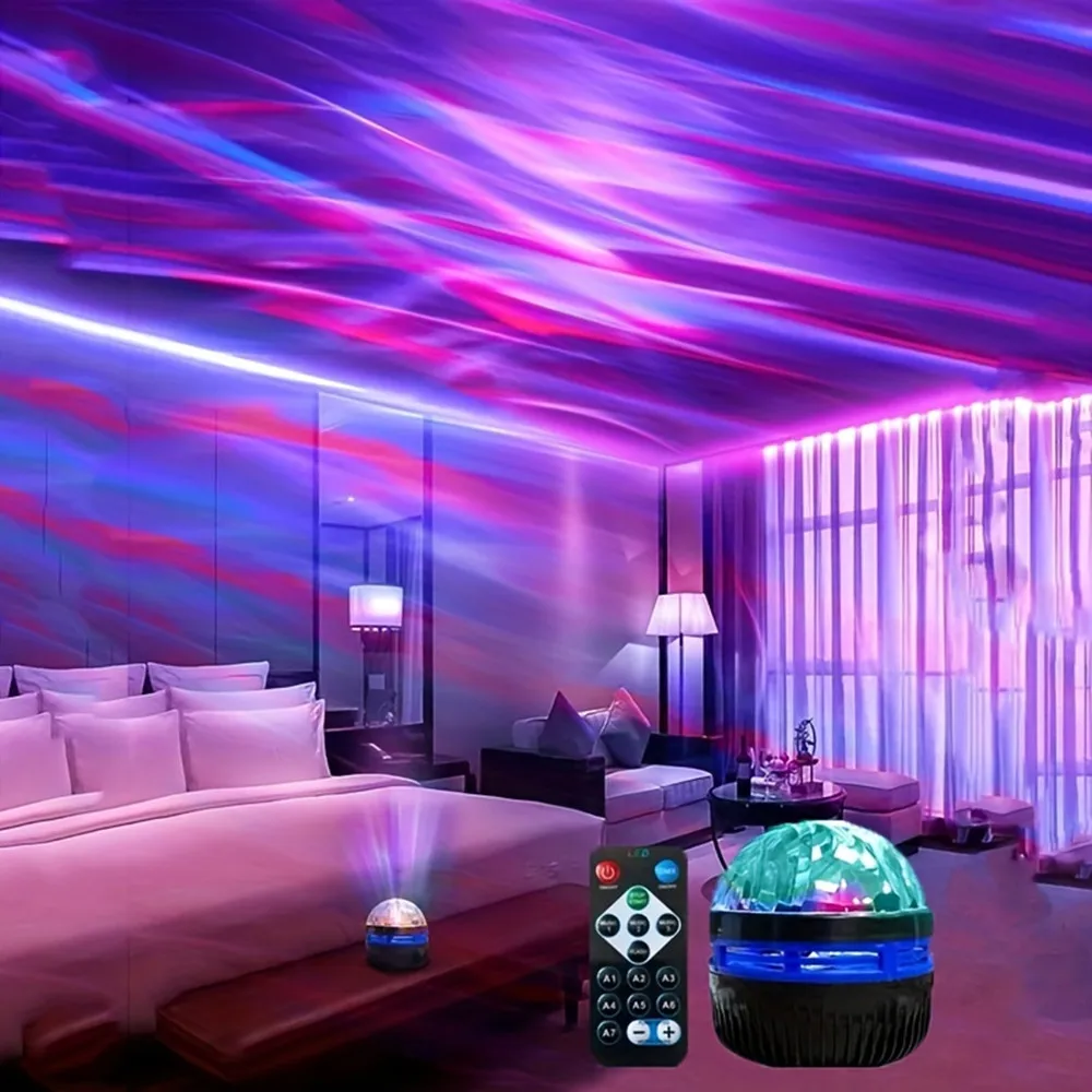 Star Projector Night - LED Yıldızlı Gece Gökyüzü Projektör Aurora