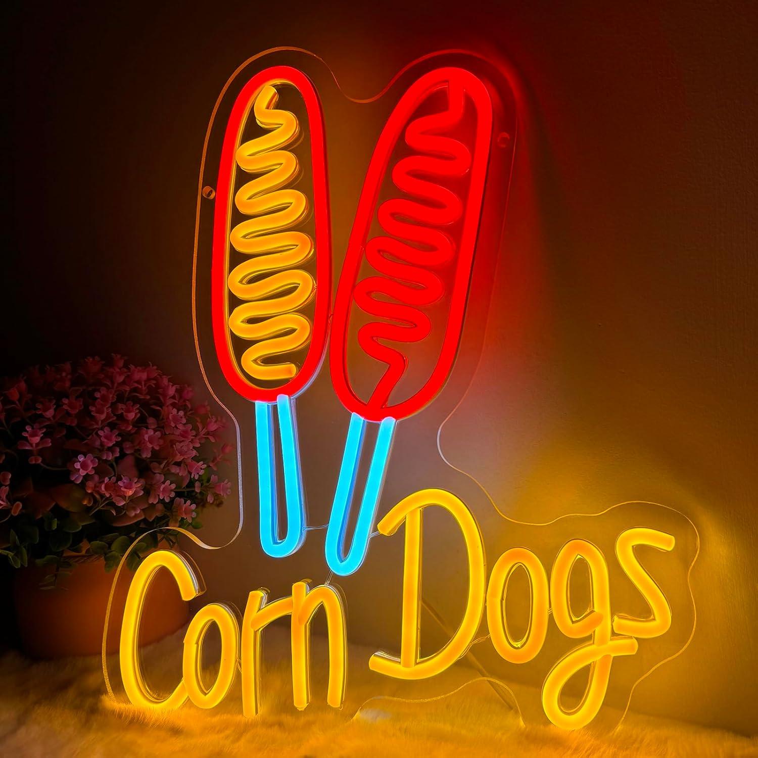 Lighting Decoration Wedding - Mısır Köpeği Neon Tabela Atıştırmalık USB