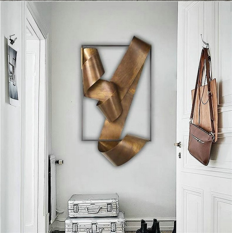 Yaratıcı kurdele sanatı duvar  - Lighting Metal Wall Decor incelemesi ve fiyatı