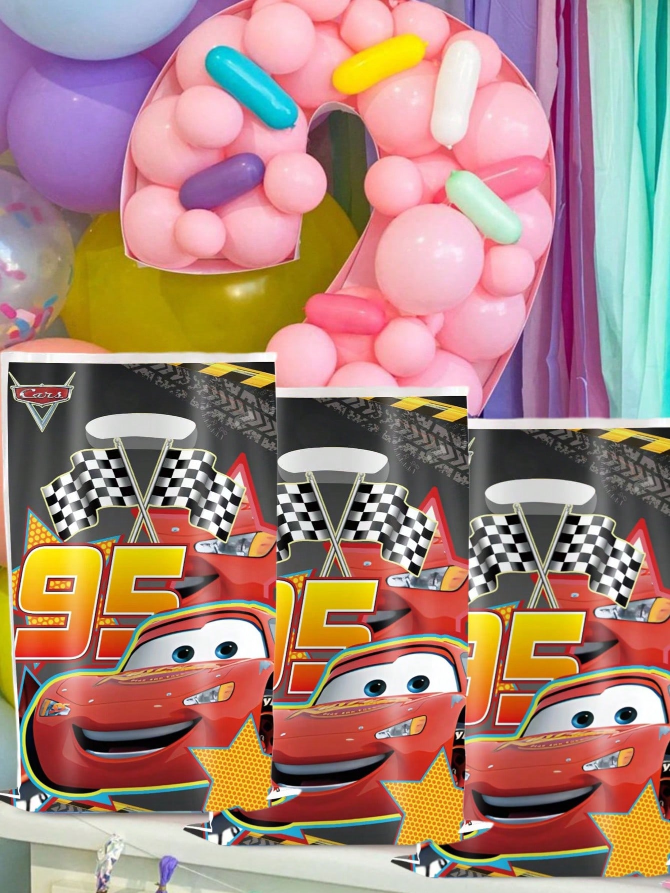 10/20/30 araba hediye çantası  - Lighting Mcqueen Decor incelemesi ve fiyatı