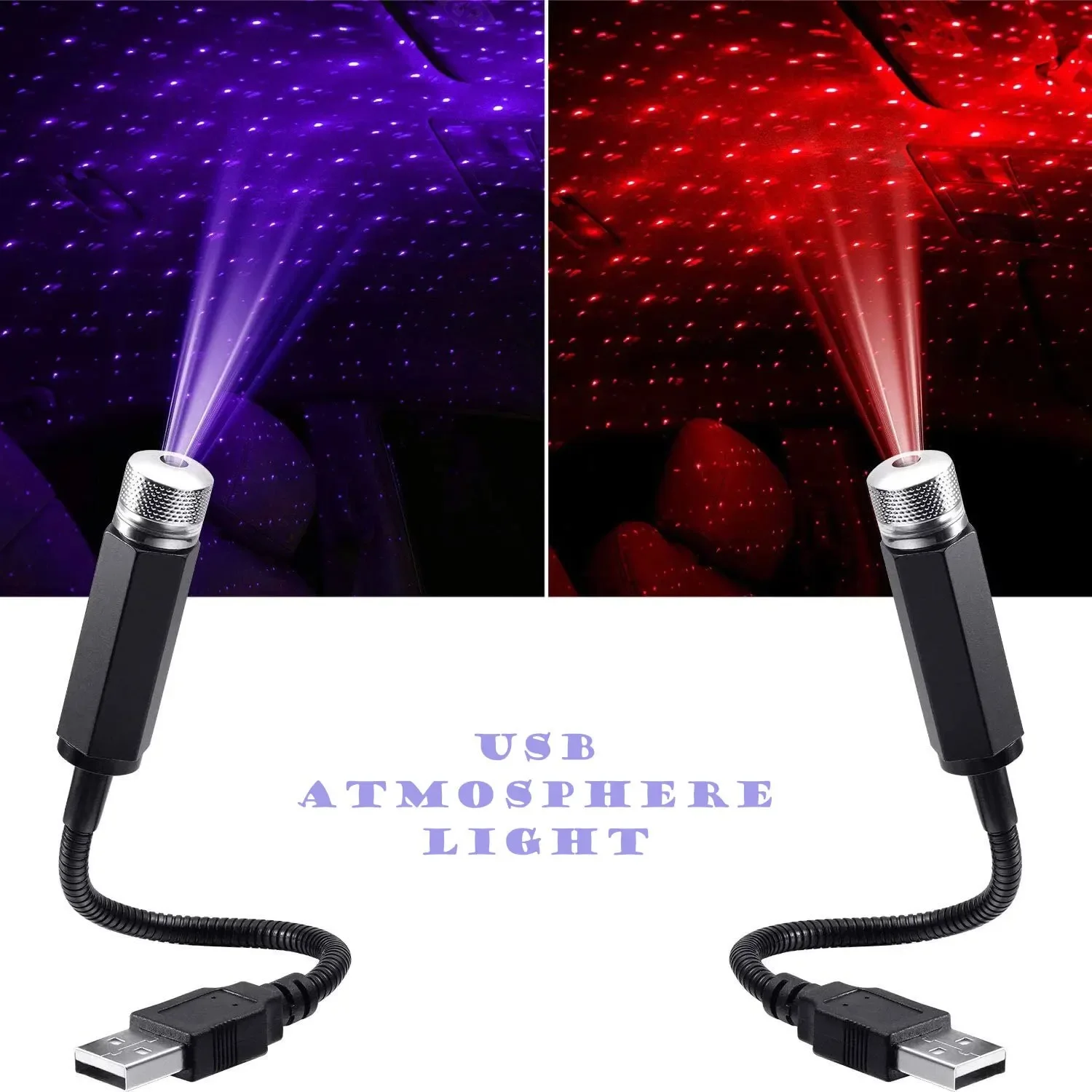 QXNY 1 adet Mini LED Araba Tav - Star Projector Night incelemesi ve fiyatı