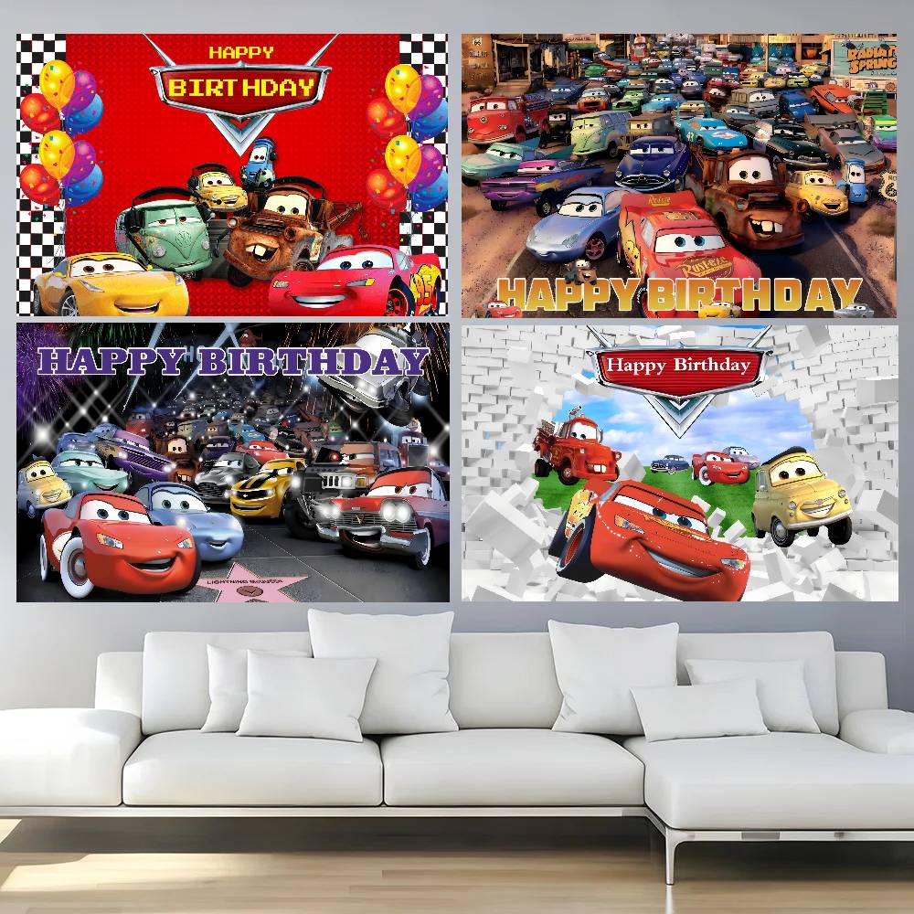Film Arabaları Parti Süslemele - Lighting Mcqueen Decor incelemesi ve fiyatı