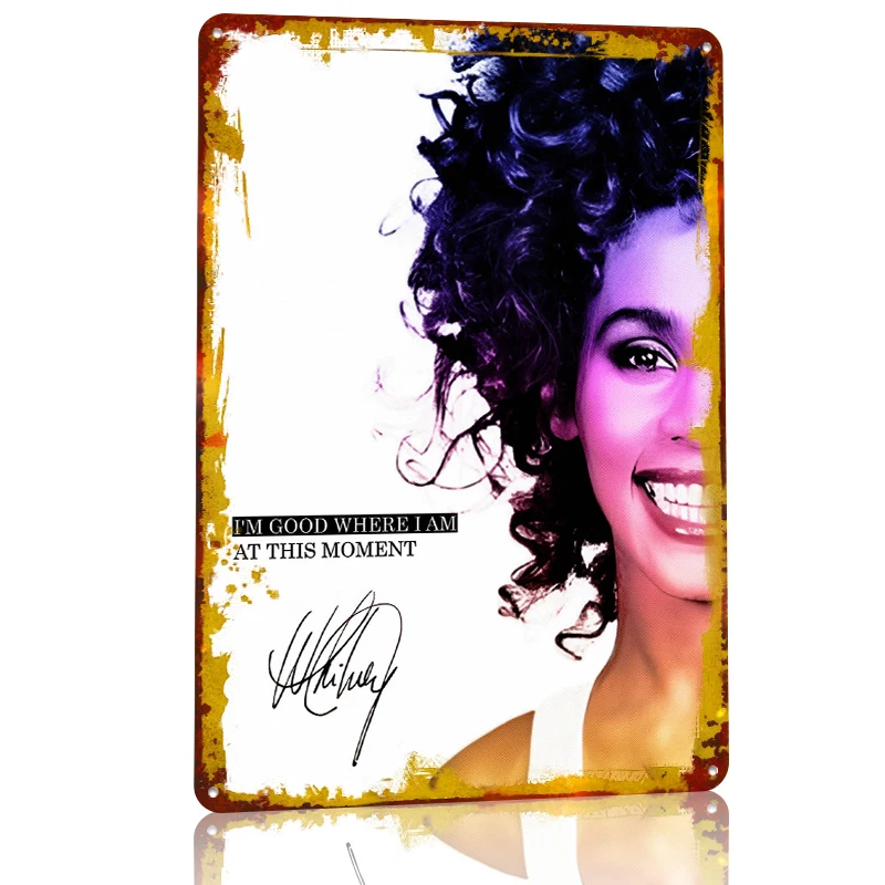 Whitney Houston Hafif 3D Metal - Lighting Decor Houston incelemesi ve fiyatı