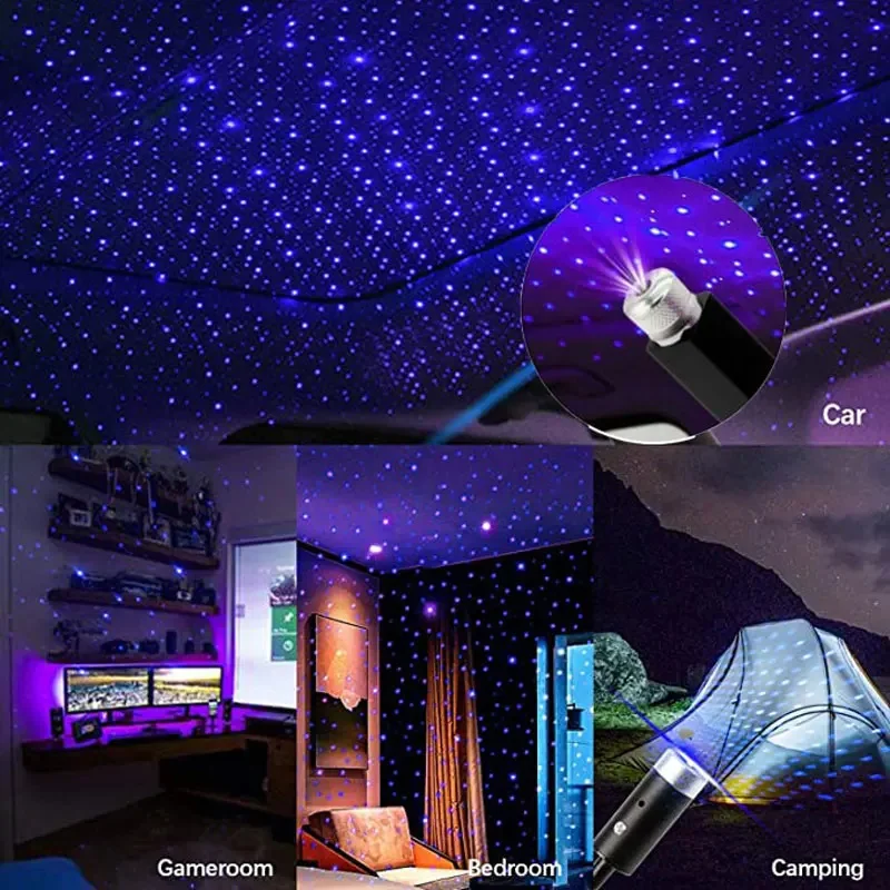 Mini Araba LED Yıldız Gece Lam - Star Projector Night incelemesi ve fiyatı