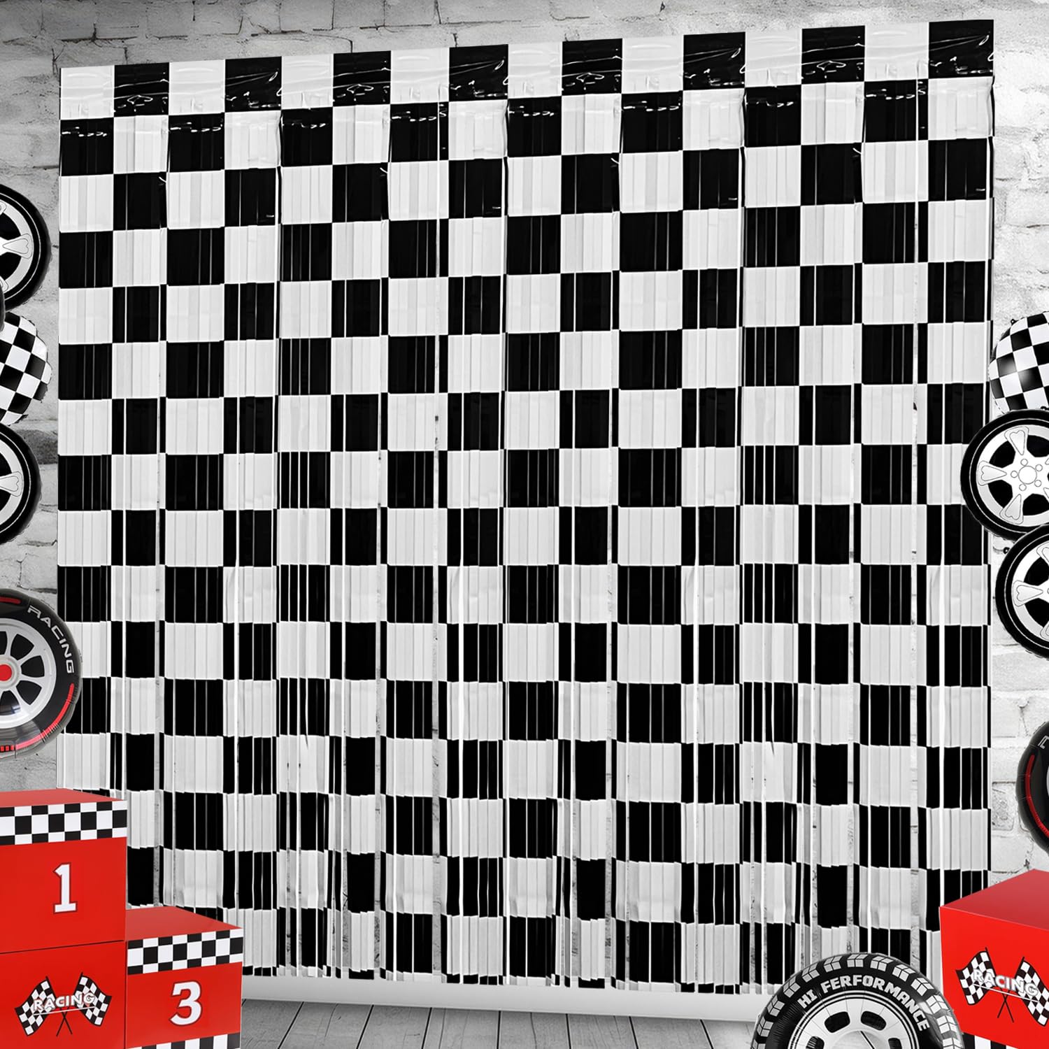 Yarış Arabası Doğum Günü Parti - Lighting Mcqueen Decor incelemesi ve fiyatı