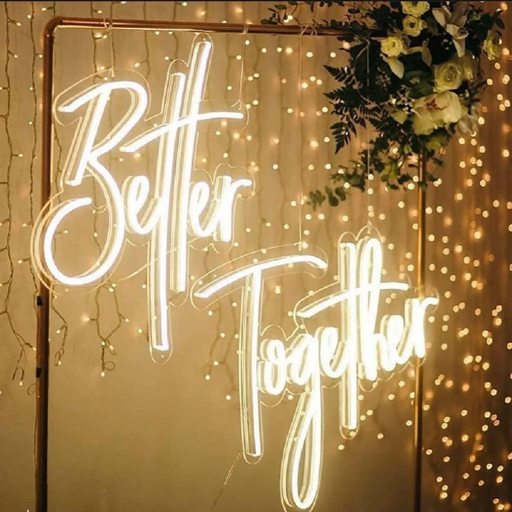 Birlikte Daha İyi Neon Burcu U - Lighting Decoration Wedding incelemesi ve fiyatı