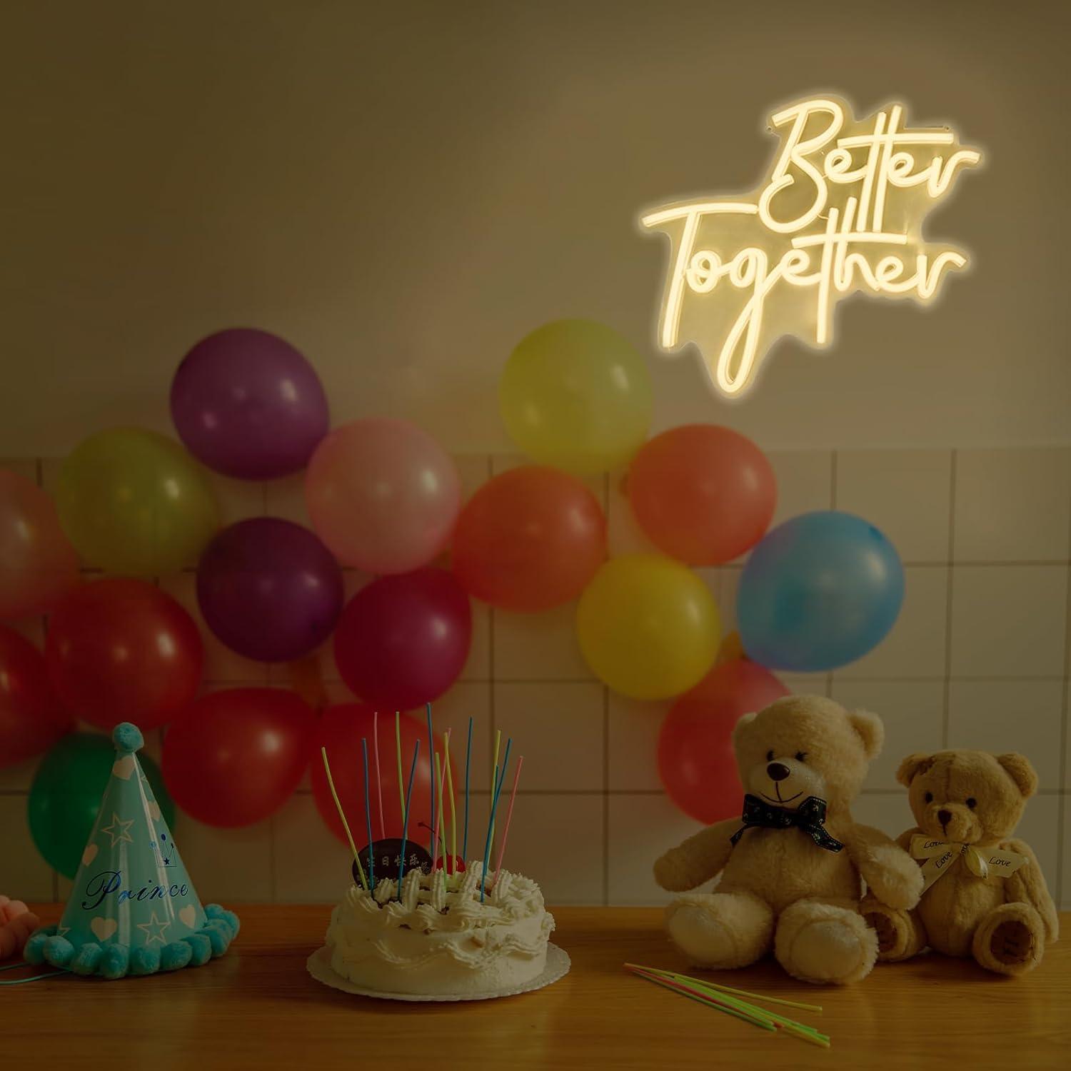 Birlikte Daha İyi Neon Burcu U - Lighting Decoration Wedding incelemesi ve fiyatı
