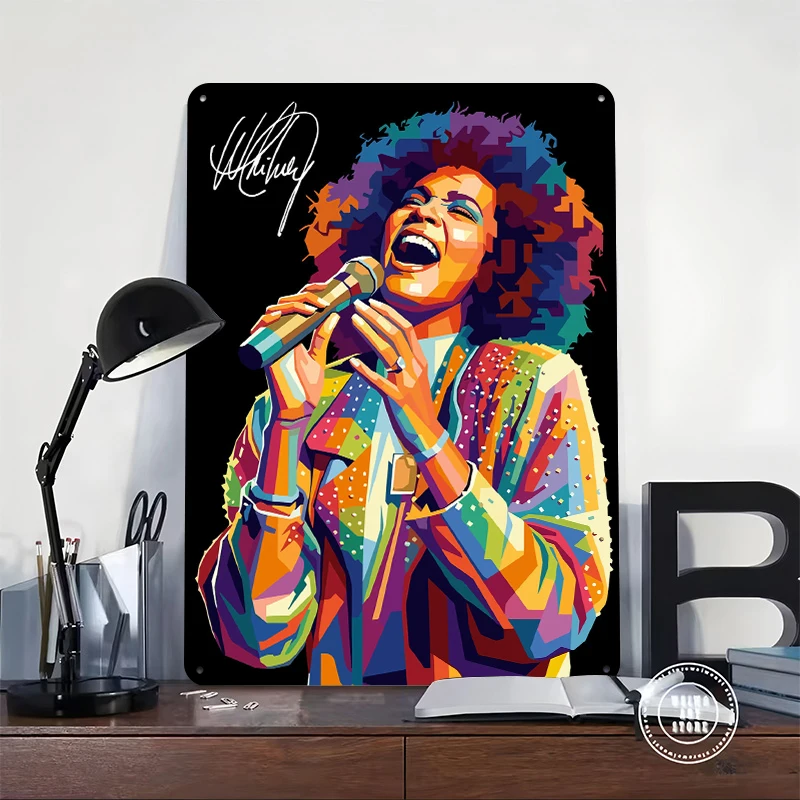 Whitney Houston Singing Pop Ar - Lighting Decor Houston incelemesi ve fiyatı