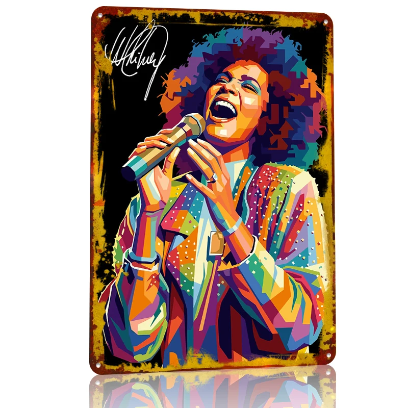 Whitney Houston Singing Pop Ar - Lighting Decor Houston incelemesi ve fiyatı