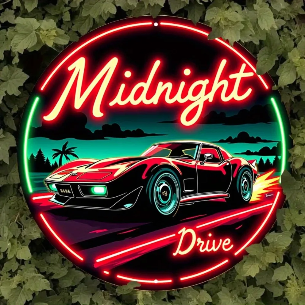 Vintage Neon Araba Tabelası Ge - Lighting Metal Wall Decor incelemesi ve fiyatı