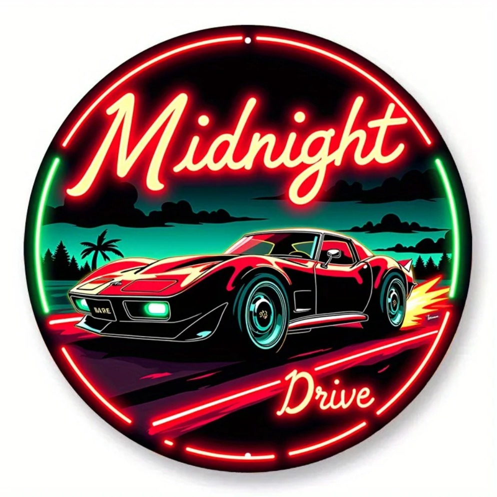 Vintage Neon Araba Tabelası Ge - Lighting Metal Wall Decor incelemesi ve fiyatı