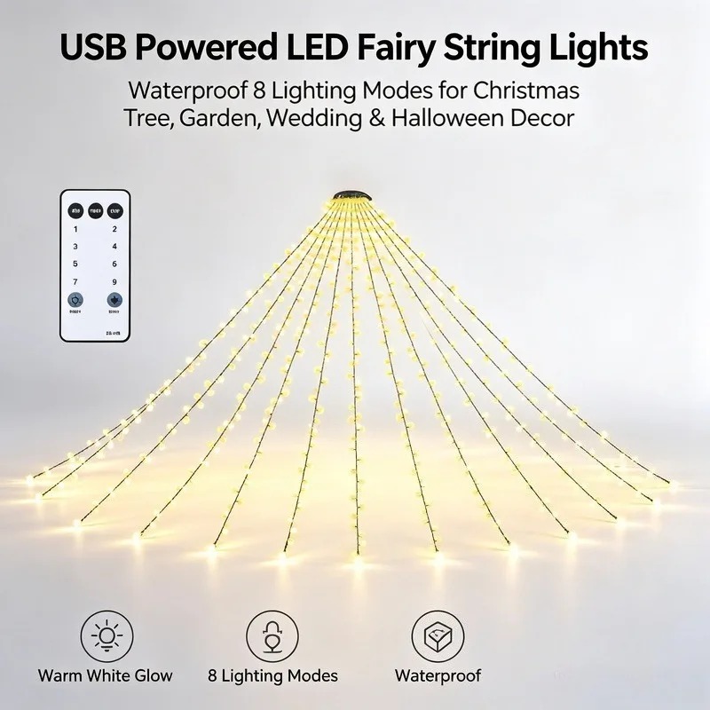 Su Geçirmez USB LED Işık Zinci - Lighting Decoration Wedding incelemesi ve fiyatı