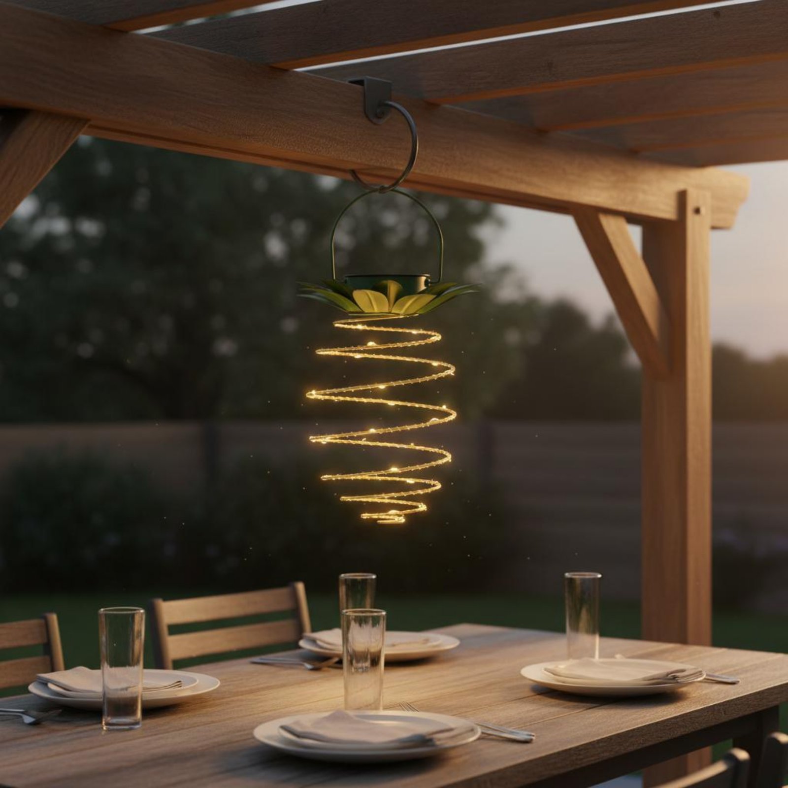 2 adet güneş enerjili ananas l - Lighting Design Decor incelemesi ve fiyatı