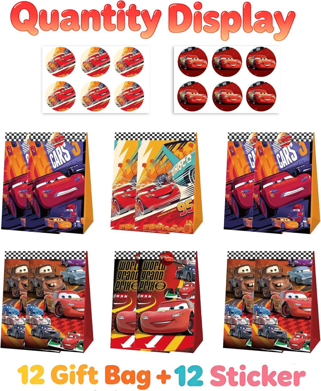 Sevimli Arabalar Parti Hediye  - Lighting Mcqueen Decor incelemesi ve fiyatı