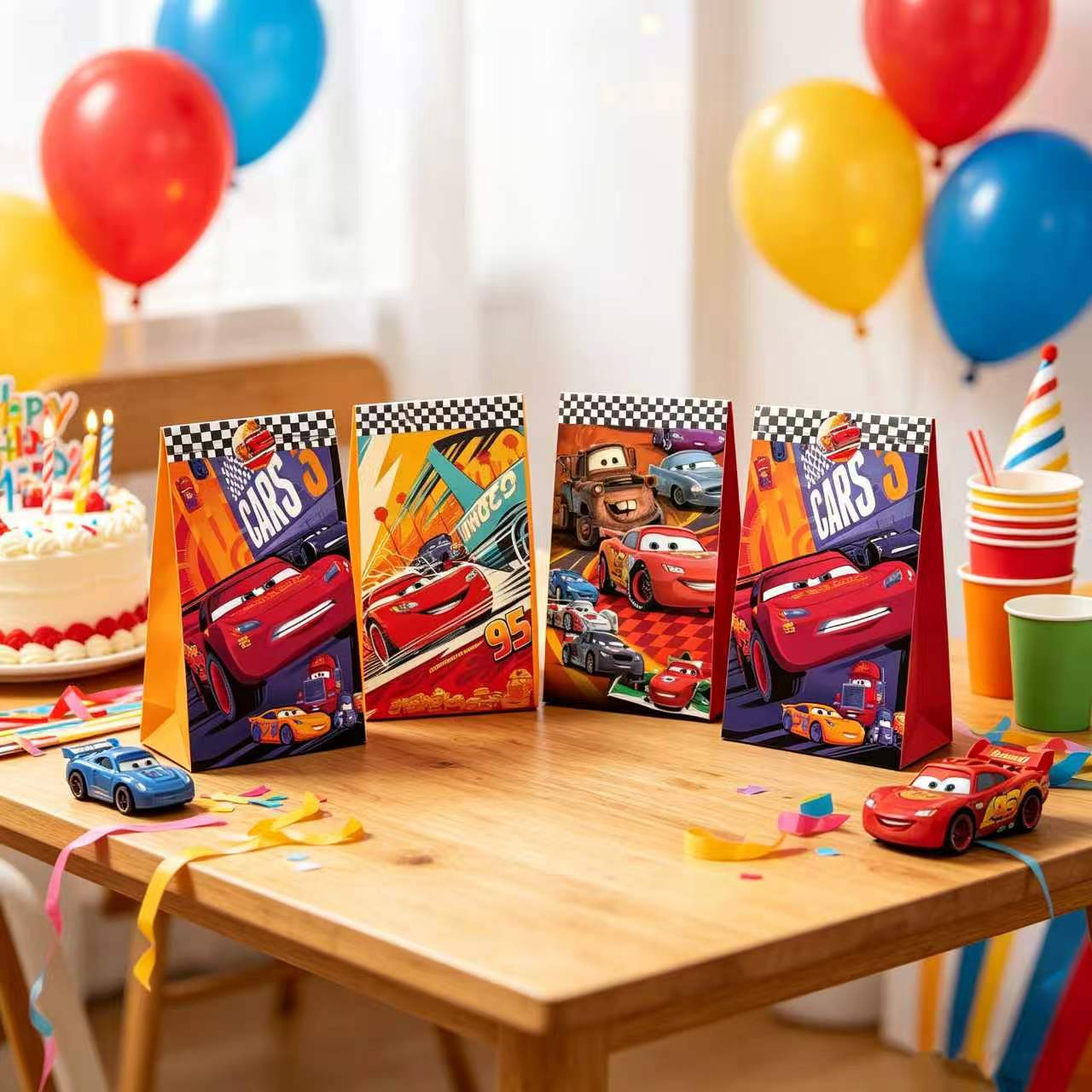 Sevimli Arabalar Parti Hediye  - Lighting Mcqueen Decor incelemesi ve fiyatı