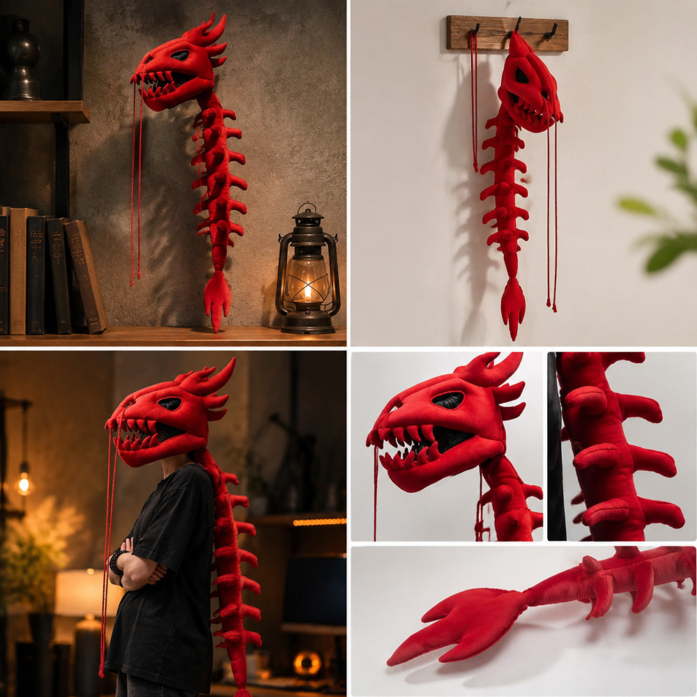 Ejderha Kafatası Omurgası Pelu - Lighting Design Decor incelemesi ve fiyatı
