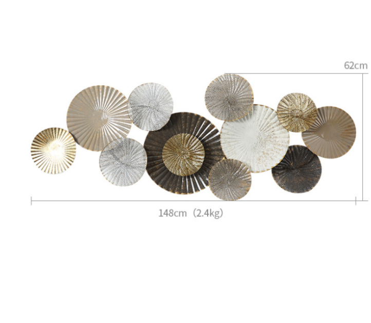 -148x62cm Dropshipping Ürünler - Lighting Metal Wall Decor incelemesi ve fiyatı