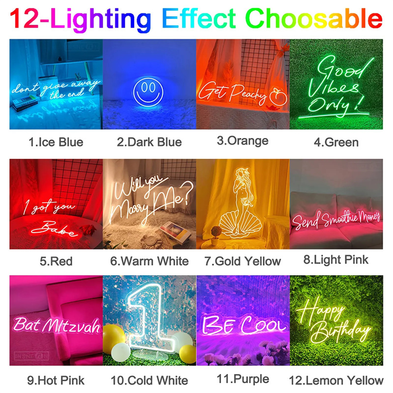 Özel Tasarım LED Neon Tabelala - Lighting Decoration Wedding incelemesi ve fiyatı