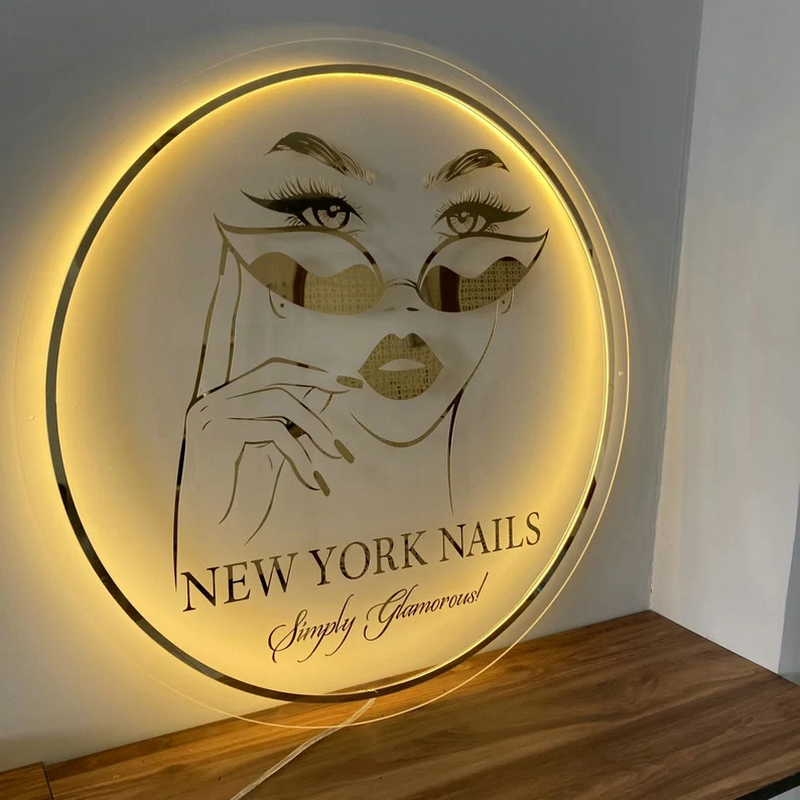 Özel şirket logosu 3D akrilik  - Lighting Decor Company incelemesi ve fiyatı