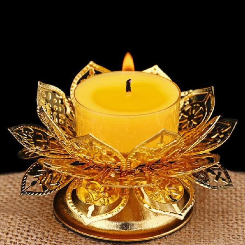 Altın Lotus Tasarımlı Tealight - Lighting Design Decor incelemesi ve fiyatı