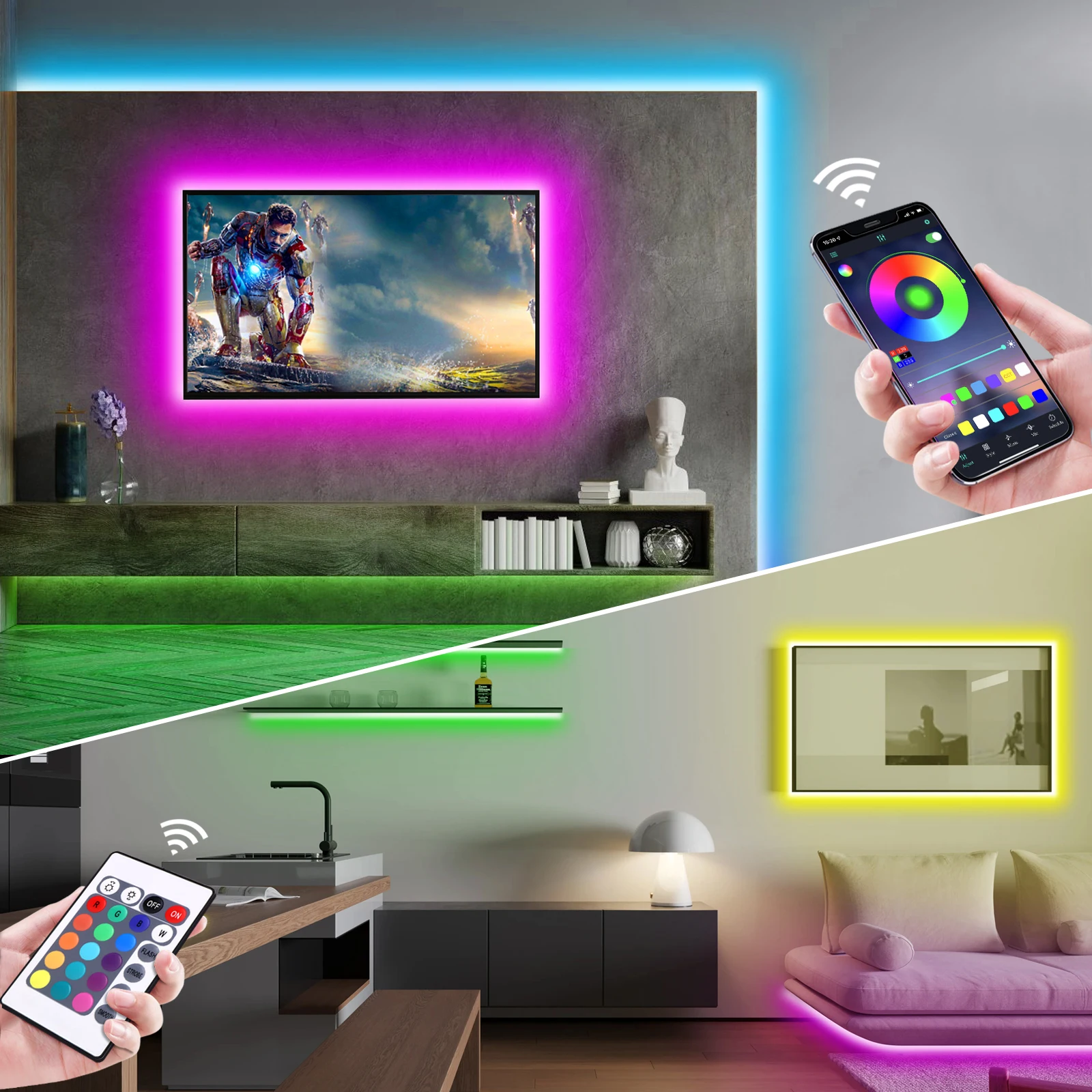 1-5m RGB LED Neon Şerit Işık 5 - Lighting Design Decor incelemesi ve fiyatı